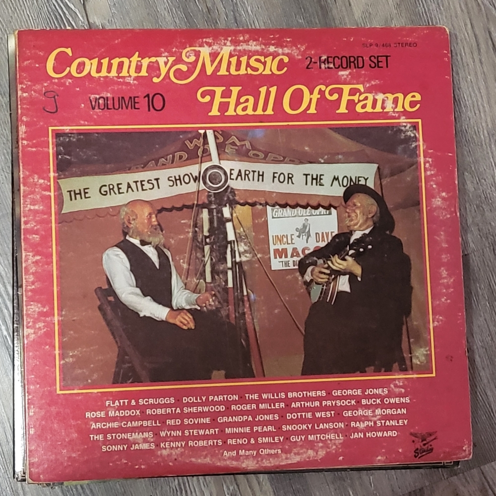 ❤️‍🔥$8 or 2/$15❤️‍🔥Country Music Hall of Fame Vol.10 2 Record Set